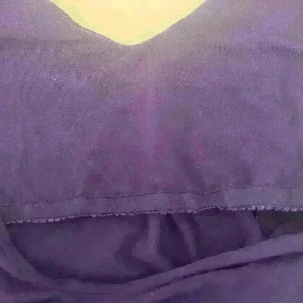 Rhinestone Detail Tank Dress, Purple, Size M - Picture 5 of 7
